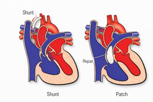 Transannular patch repair or BT shunt in tetralogy of Fallot Transannular patch repair or BT shunt in tetralogy of Fallot