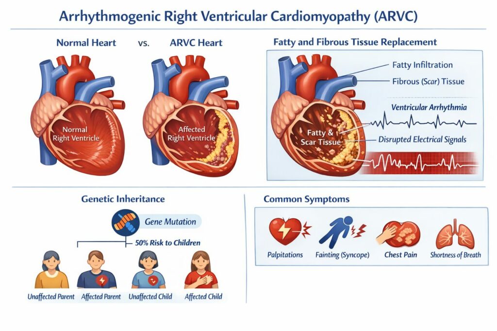 ARVC in children in London